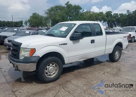 2014 Ford F-150 Fx4/Lariat/Stx/Xl/Xlt from USA, damaged, VIN 1FTFX1EF2EKD41100